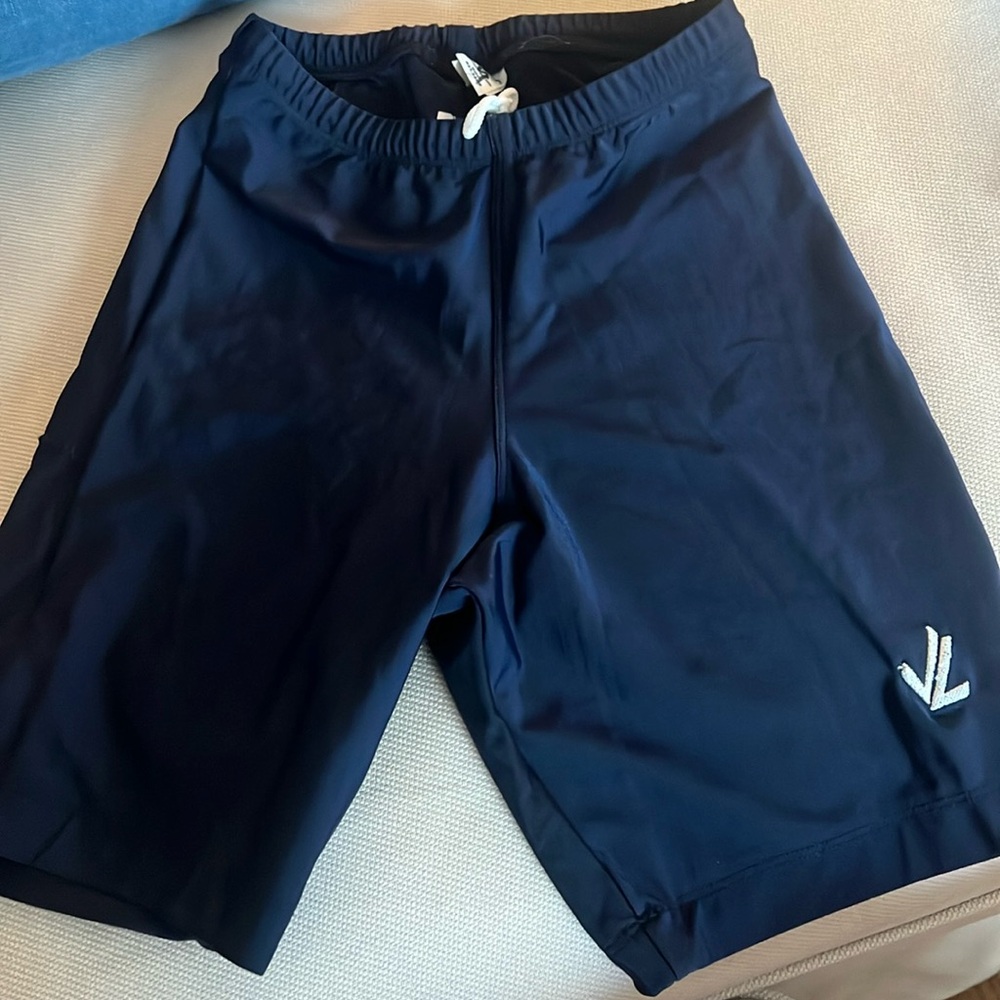 JL rowing shorts, navy, size small
